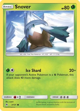 Snover 3/131 - [SM  Forbidden Light]