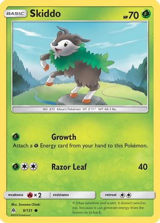 Skiddo (9/131) [Soleil et Lune : Lumière interdite] 