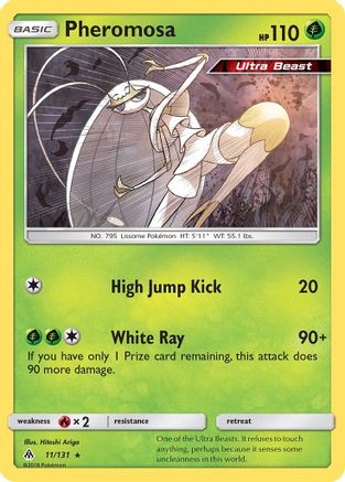 Pheromosa 11/131 - [SM  Forbidden Light] Holofoil