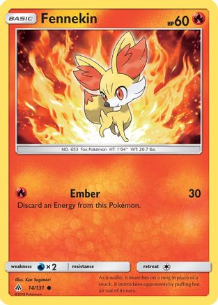 Fennekin (14) 14/131 - [SM  Forbidden Light]