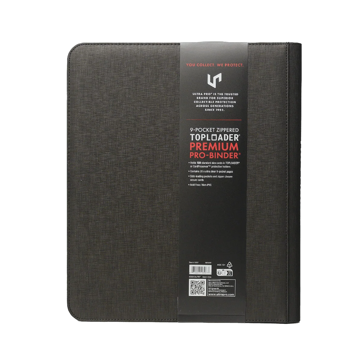 9-Pocket Zippered TOPLOADER® Premium PRO-BINDER®