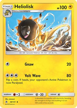 Heliolisk 38/131 - [SM  Forbidden Light]