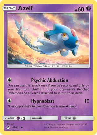 Azelf 43/131 - [SM  Forbidden Light]
