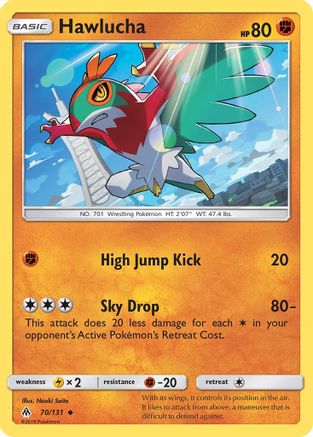 Hawlucha 70/131 - [SM  Forbidden Light]