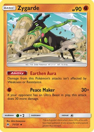 Zygarde (71) 71/131 - [SM  Forbidden Light]