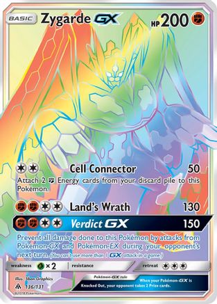 Zygarde GX (136/131) [Soleil et Lune : Lumière interdite] 