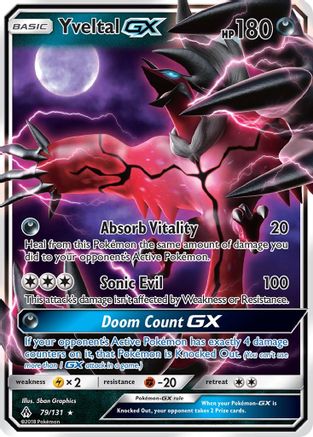 Yveltal GX 79/131 - [SM  Forbidden Light] Holofoil