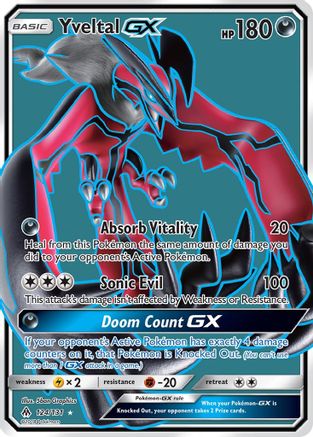 Yveltal GX (124/131) [Soleil et Lune : Lumière interdite] 