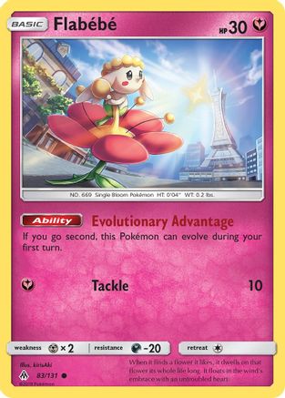 Flabebe (83/131) [Soleil et Lune : Lumière interdite] 
