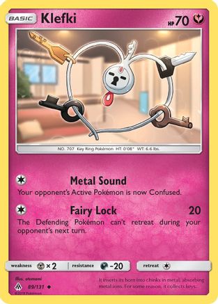 Klefki 89/131 - [SM  Forbidden Light]