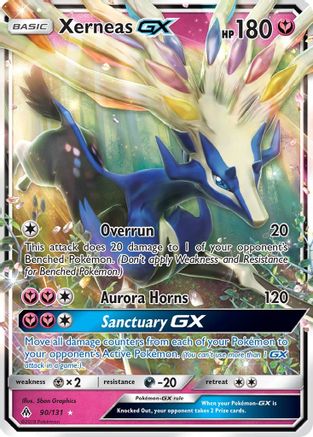 Xerneas GX (90/131) [Soleil et Lune : Lumière interdite] 