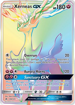 Xerneas GX (139/131) [Soleil et Lune : Lumière interdite] 
