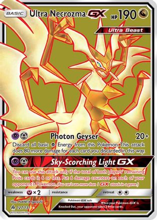Ultra Necrozma GX (127/131) [Soleil et Lune : Lumière interdite] 