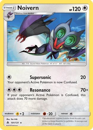 Noivern 101/131 - [SM  Forbidden Light]