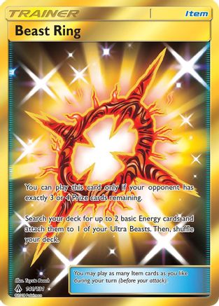 Beast Ring (Secret) 141/131 - [SM  Forbidden Light] Holofoil