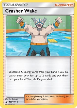 Crasher Wake 104/131 - [SM  Forbidden Light]