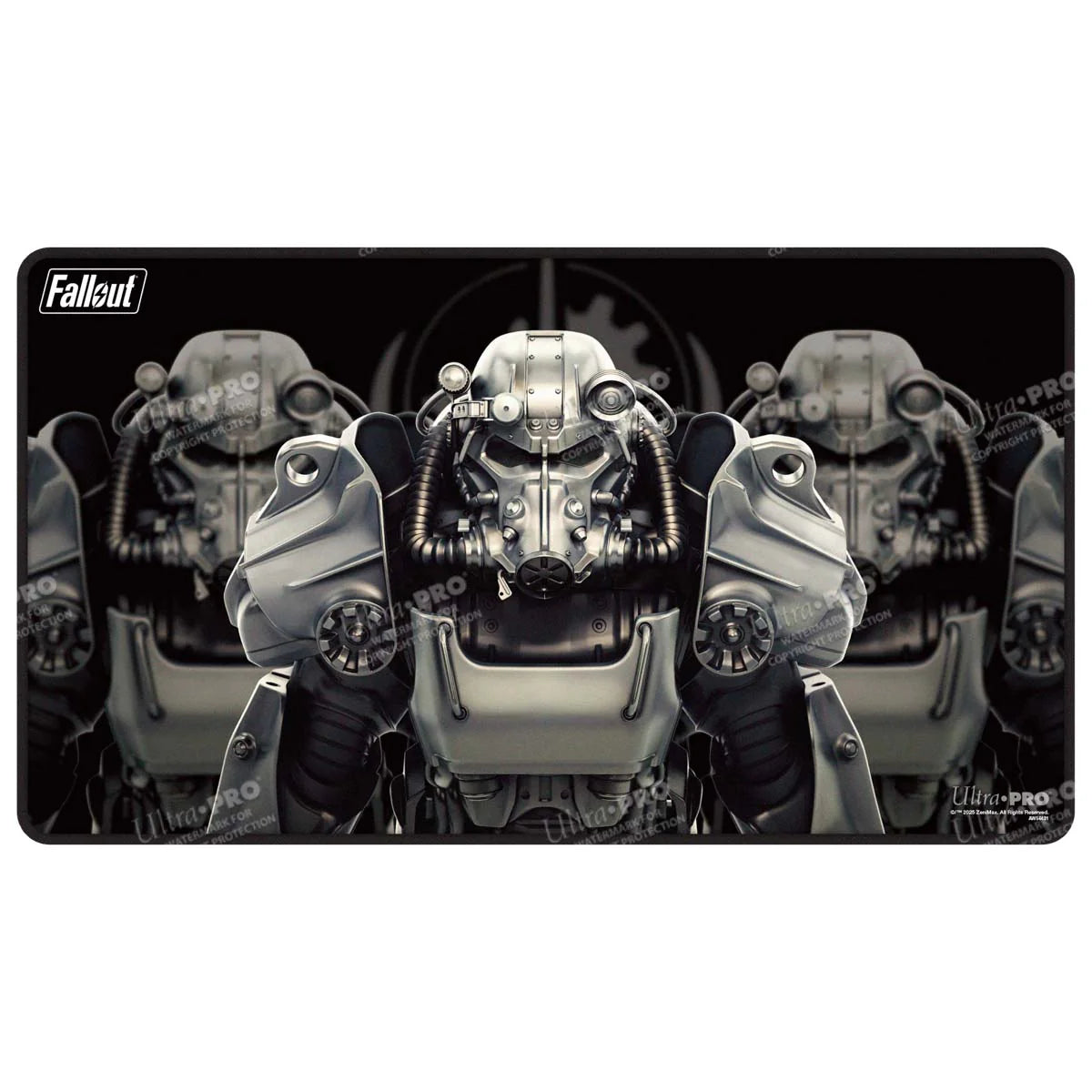 Fallout - Brotherhood of Steel Black Stitched Edge Playmat