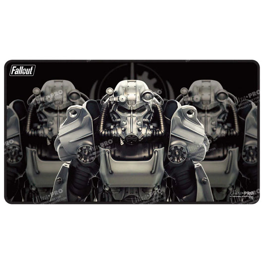 Fallout - Brotherhood of Steel Black Stitched Edge Playmat