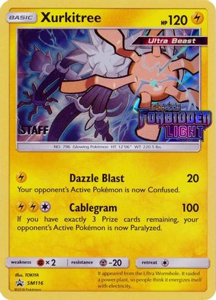 Xurkitree - SM116 (Prerelease) [Staff] SM116 - [SM Promos] Holofoil