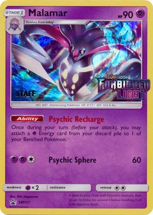 Malamar - SM117 (Prerelease) [Staff] SM117 - [SM Promos] Holofoil