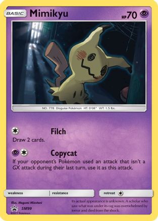 Mimikyu - SM99 SM99/248 - [SM Promos] Holofoil