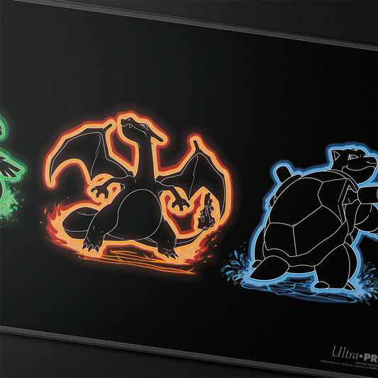 Neon Kanto Foil Playmat for Pokémon