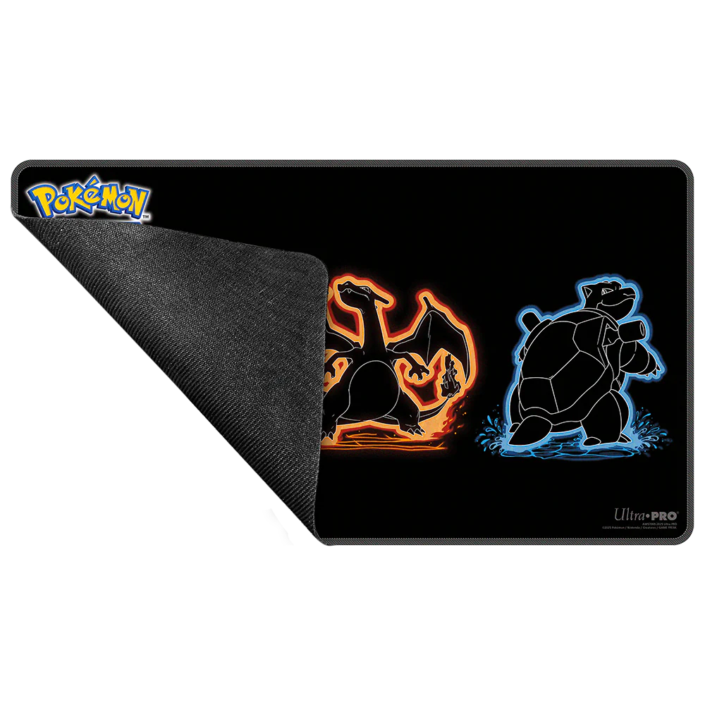 Neon Kanto Foil Playmat for Pokémon