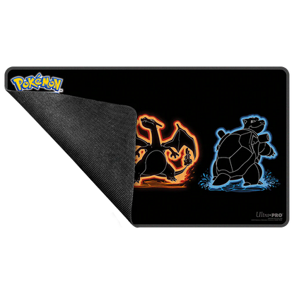 Neon Kanto Foil Playmat for Pokémon