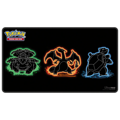 Neon Kanto Foil Playmat for Pokémon