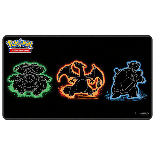 Neon Kanto Foil Playmat for Pokémon