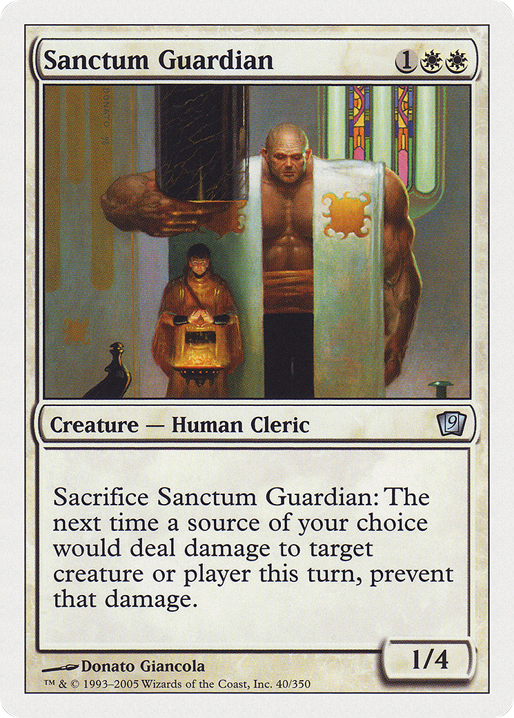 Sanctum Guardian (9ED-040) - [Ninth Edition]
