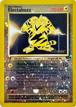 Electabuzz (1) (Gagnant) [Meilleure des promos] 