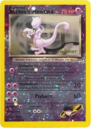 Rocket's Mewtwo (8) (Gagnant) [Meilleure des promos] 