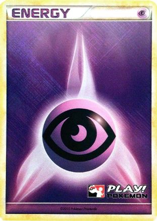Énergie Psychique (Promo Play Pokemon 2010) [Cartes de Ligue et de Championnat] 