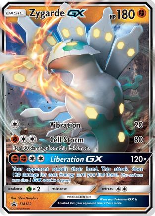 Zygarde GX (SM122) [Soleil et Lune : Promos Black Star] 