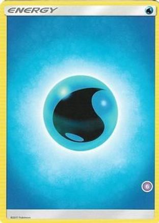 Water Energy (6) - [SM Trainer Kit Alolan Sandslash & Alolan Ninetales]
