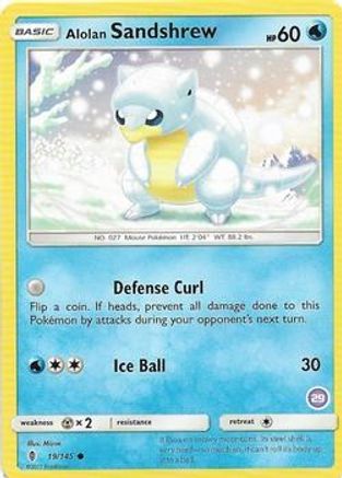 Alolan Sandshrew (29) 19 - [SM Trainer Kit Alolan Sandslash & Alolan Ninetales]