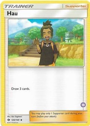 Hau (19) (Alolan Sandslash Half-Deck) 120 - [SM Trainer Kit Alolan Sandslash & Alolan Ninetales]
