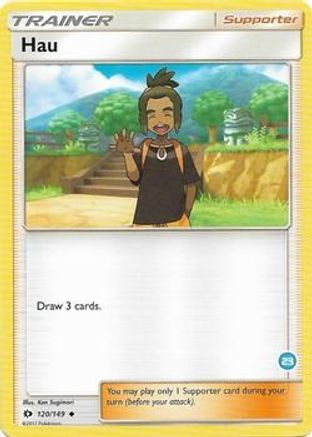 Hau (120/149) (Deck exclusif #23) [Soleil et Lune : Kit d'entraînement - Alolan Ninetales] 