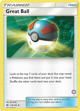 Great Ball (#21, Alolan Sandslash Half-Deck) 21 - [SM Trainer Kit Alolan Sandslash & Alolan Ninetales]