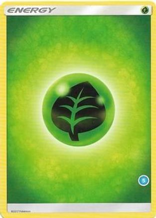 Grass Energy (5) - [SM Trainer Kit Alolan Sandslash & Alolan Ninetales]