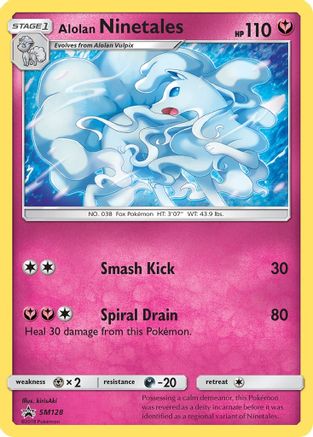 Alolan Ninetales - SM128 SM128/248 - [SM Promos]