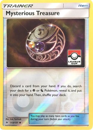 Mysterious Treasure - 113/131 (League Cup) 113 - [League & Championship Cards] Reverse Holofoil