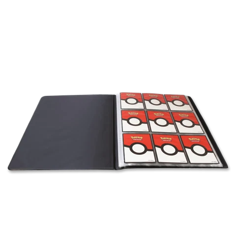 Pitch Black 9-Pocket Portfolio