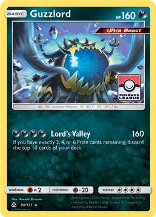 Guzzlord - 80/131 (Pokemon League) 80 - [League & Championship Cards] Reverse Holofoil