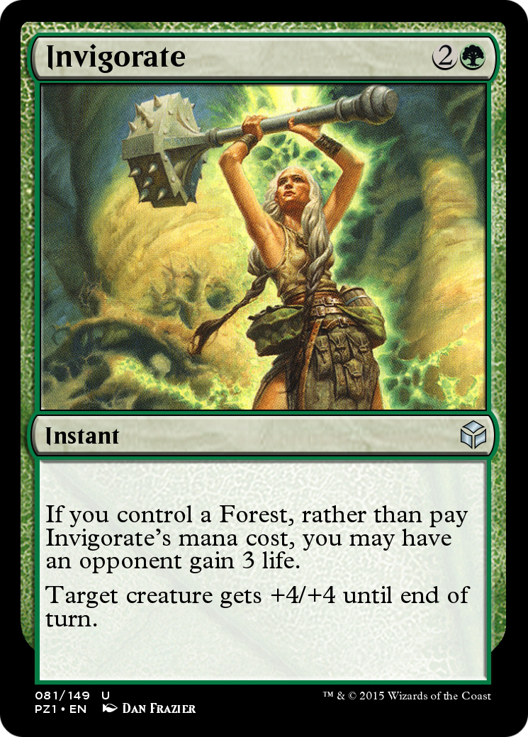 Invigorate (PZ1-081) - [Legendary Cube Prize Pack]