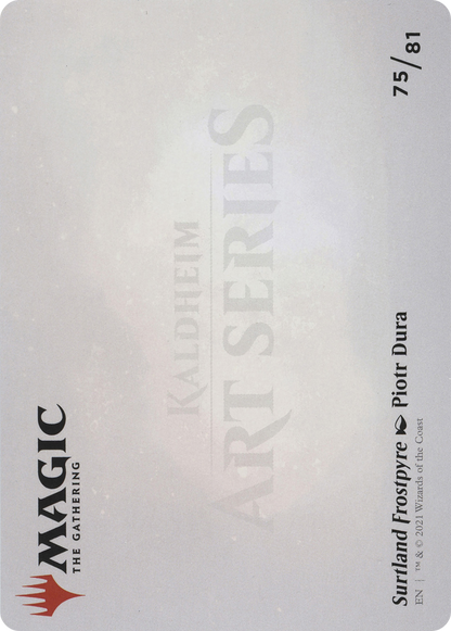 Surtland Frostpyre // Surtland Frostpyre (AKHM-075) - [Kaldheim Art Series] (Borderless)