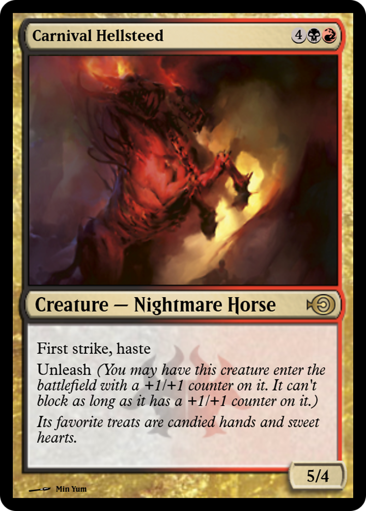 Carnival Hellsteed (PRM-46885) - [Magic Online Promos] Foil