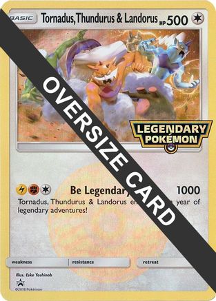 Tornadus, Thundurus &amp; Landorus (Carte Jumbo) [Cartes Diverses] 