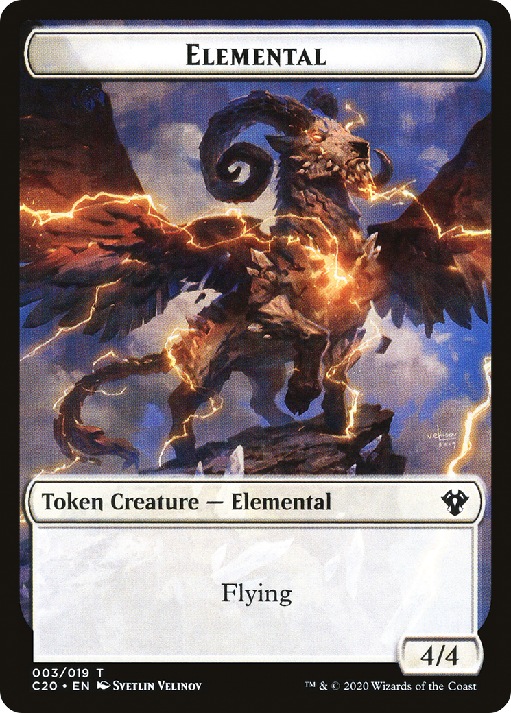 Elemental (TC20-003) - [Commander 2020 Tokens]